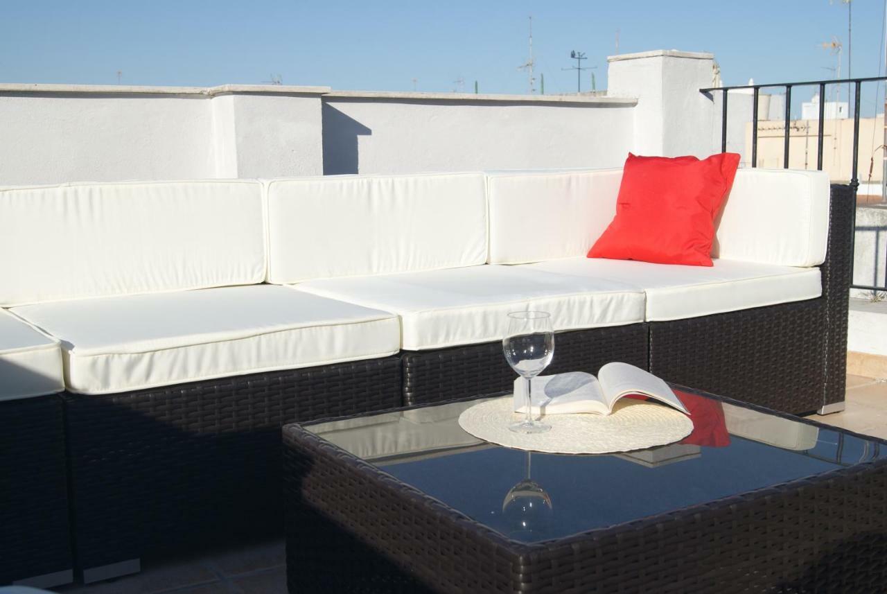 Cdz - Atico Tavira Two Private Terraces With Great Views Lägenhet Cádiz Exteriör bild