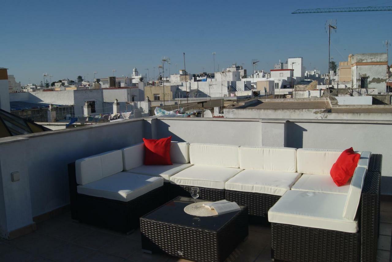 Cdz - Atico Tavira Two Private Terraces With Great Views Lägenhet Cádiz Exteriör bild