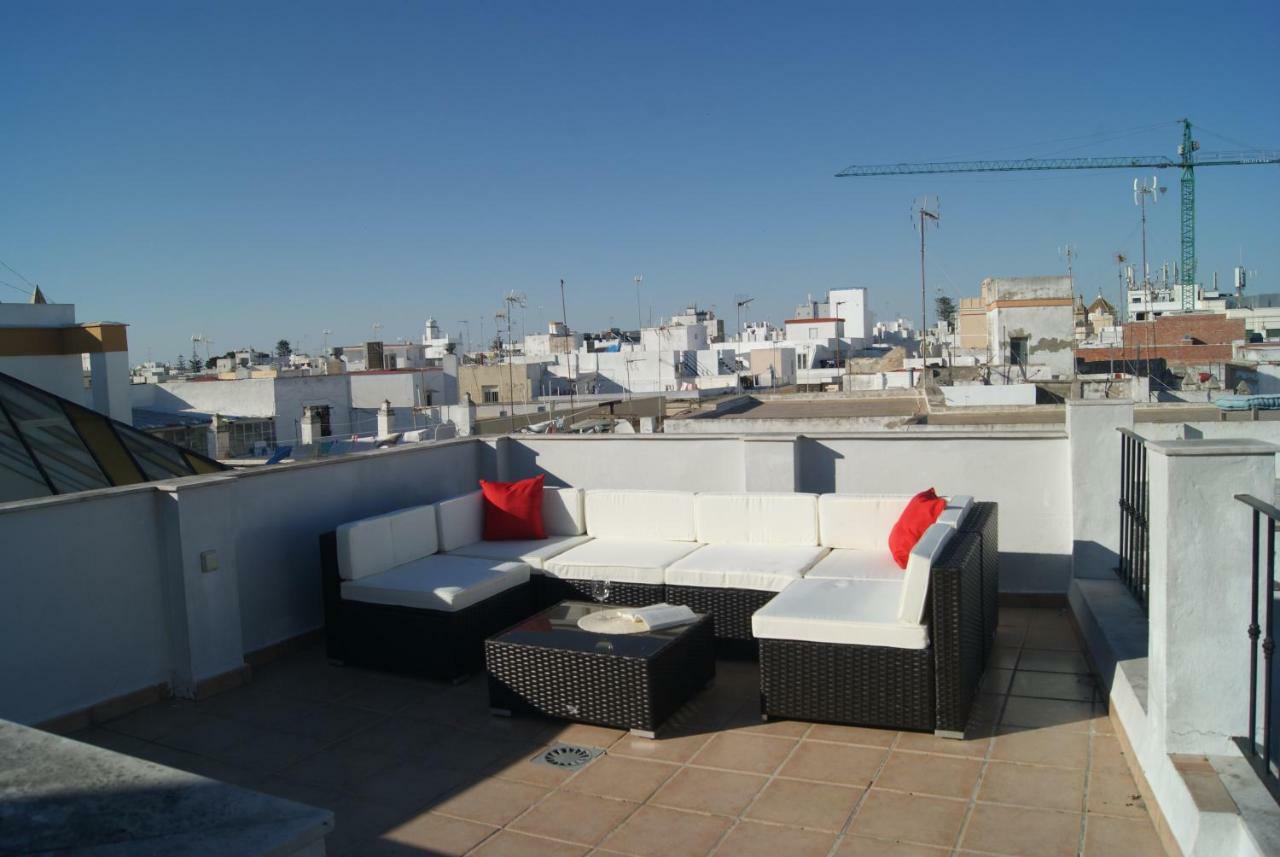 Cdz - Atico Tavira Two Private Terraces With Great Views Lägenhet Cádiz Exteriör bild