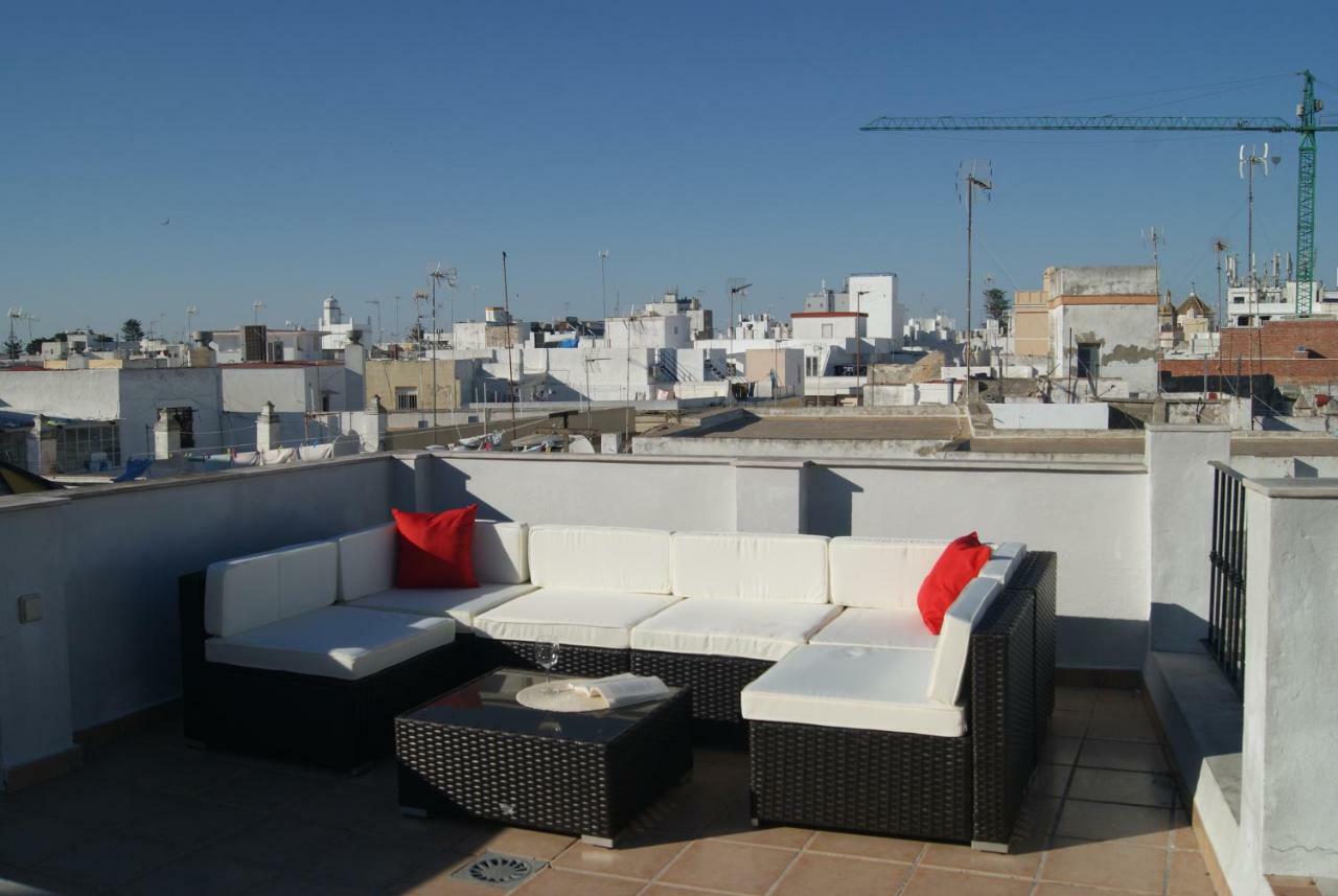 Cdz - Atico Tavira Two Private Terraces With Great Views Lägenhet Cádiz Exteriör bild