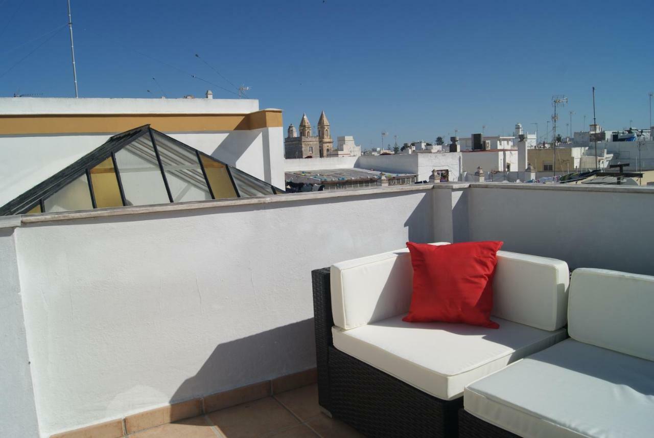 Cdz - Atico Tavira Two Private Terraces With Great Views Lägenhet Cádiz Exteriör bild